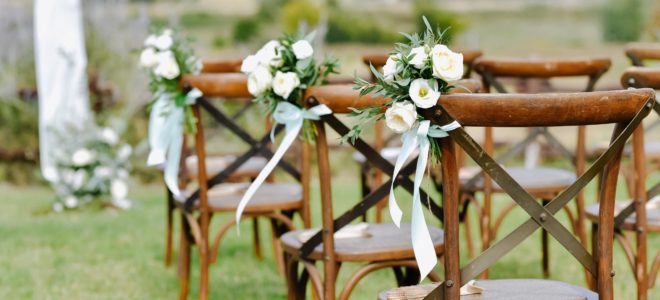 Cómo se organiza una boda al aire libre